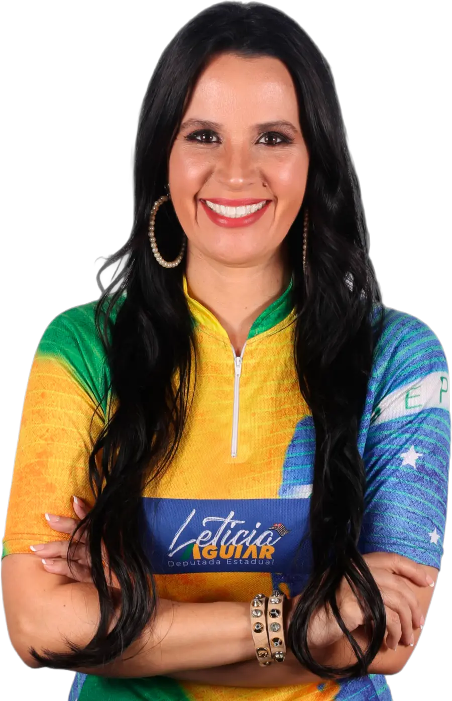 Retrato da Deputada Estadual Letícia Aguiar